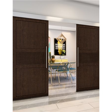 Holzschiebetür Eco-Line - Wenge Model 3042