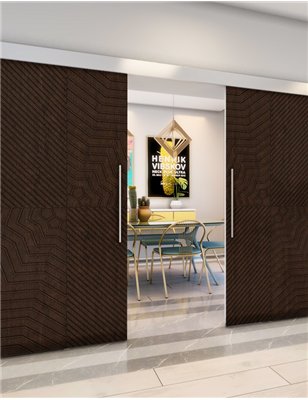 Holzschiebetür Eco-Line - Wenge Model 3050