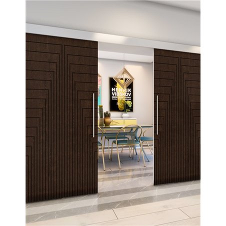 Holzschiebetür Eco-Line - Wenge Model 3052