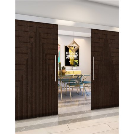 Holzschiebetür Eco-Line - Wenge Model 3053