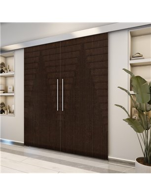 Holzschiebetür Eco-Line - Wenge  Model 3053-2