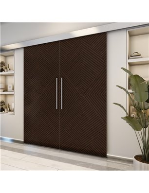 Holzschiebetür Eco-Line - Wenge  Model 3054-2