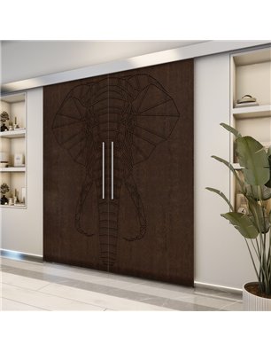 Holzschiebetür Eco-Line - Wenge  Model 3062-2