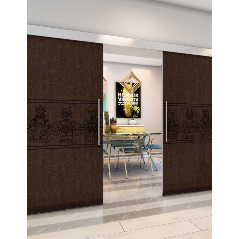 Holzschiebetür Eco-Line - Wenge Model 3063 Holzschiebetür Eco-Line - Wenge Model 3063