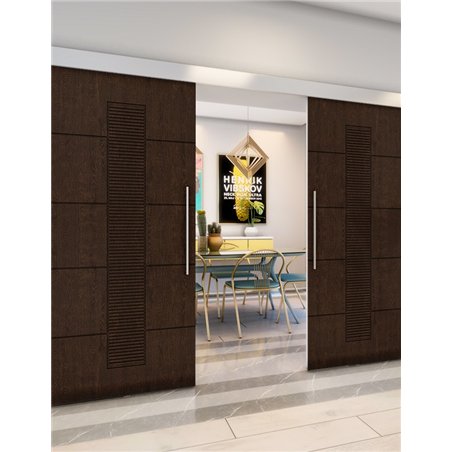 Holzschiebetür Eco-Line - Wenge Model 3067