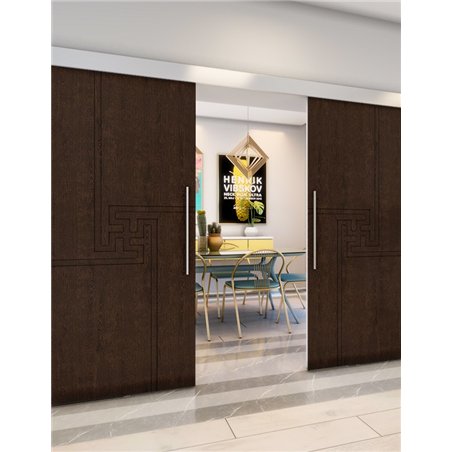 Holzschiebetür Eco-Line - Wenge Model 3071