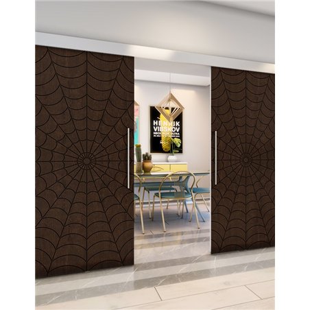Holzschiebetür Eco-Line - Wenge Model 3077