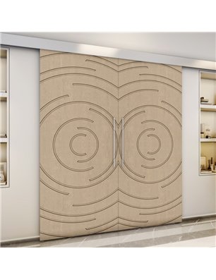Holzschiebetür Eco-Line - Eiche  Model 3046-3