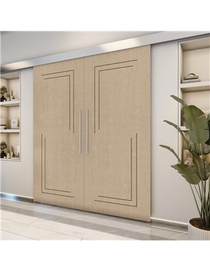 Holzschiebetür Eco-Line - Eiche  Model 3065-2