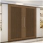 Holzschiebetür Eco-Line - Nussbaum Model 3005 Holzschiebetür Eco-Line - Nussbaum Model 3005