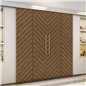 Holzschiebetür Eco-Line - Nussbaum Model 3024 Holzschiebetür Eco-Line - Nussbaum Model 3024