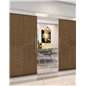 Holzschiebetür Eco-Line - Nussbaum Model 3050 Holzschiebetür Eco-Line - Nussbaum Model 3050