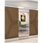 Holzschiebetür Eco-Line - Nussbaum Model 3079 Holzschiebetür Eco-Line - Nussbaum Model 3079
