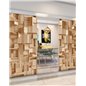 Holzschiebetür Eco-Line - Holzkunst Model 3001 Holzschiebetür Eco-Line - Holzkunst Model 3001