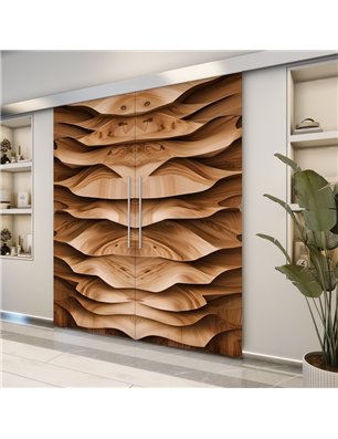 Holzschiebetür Eco-Line - Holzkunst  Model 3011-2