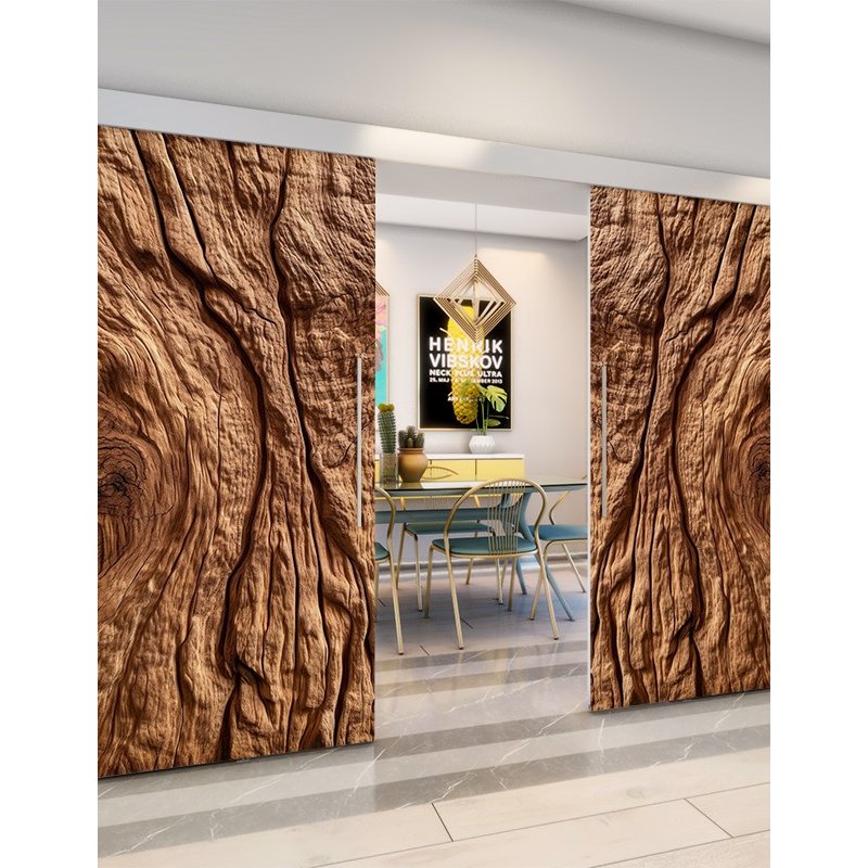 Holzschiebetür Eco-Line - Holzkunst Model 3037 Holzschiebetür Eco-Line - Holzkunst Model 3037