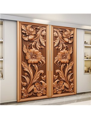 Holzschiebetür Eco-Line - Holzkunst  Model 3049-3