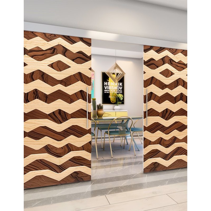 Holzschiebetür Eco-Line - Holzkunst Model 3050 Holzschiebetür Eco-Line - Holzkunst Model 3050