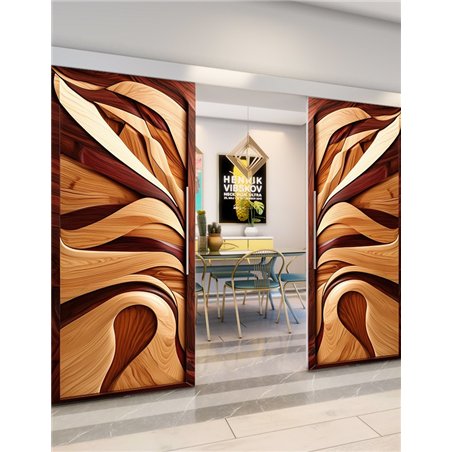 Holzschiebetür Eco-Line - Holzkunst Model 3054
