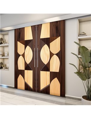Holzschiebetür Eco-Line - Holzkunst  Model 3057-2