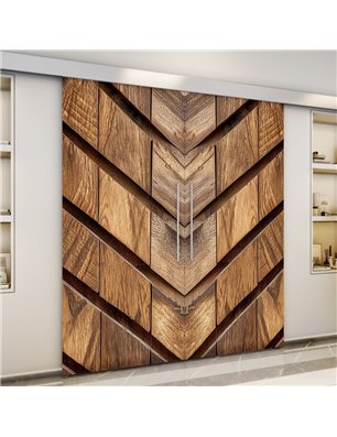 Holzschiebetür Eco-Line - Holzkunst  Model 3067-3
