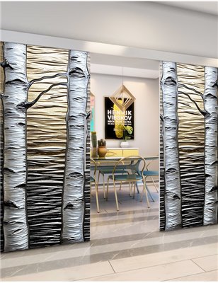 Holzschiebetür Eco-Line - Holzkunst Model 3077