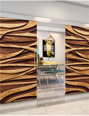 Holzschiebetür Eco-Line - Holzkunst Model 3082