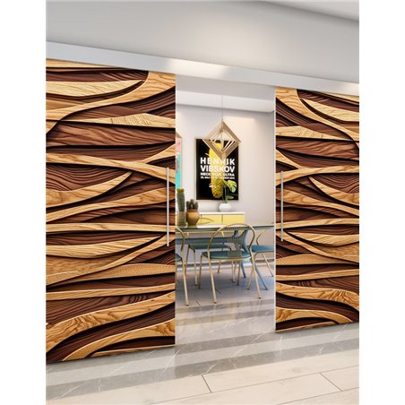 Holzschiebetür Eco-Line - Holzkunst Model 3082