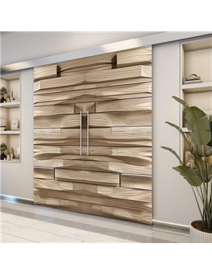 Holzschiebetür Eco-Line - Holzkunst  Model 3086-2