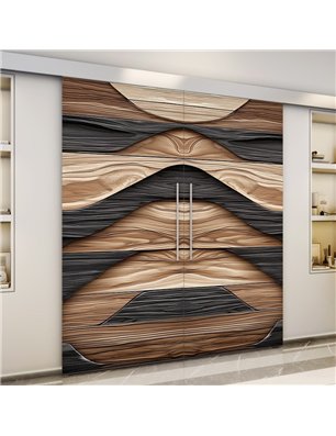 Holzschiebetür Eco-Line - Holzkunst  Model 3089-3