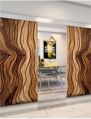 Holzschiebetür Eco-Line - Holzkunst Model 3092