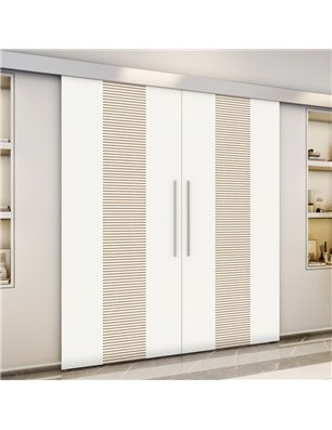 Holzschiebetür Eco-Line - Design-Linien  Model 3026-3