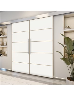 Holzschiebetür Eco-Line - Design-Linien  Model 3038-2