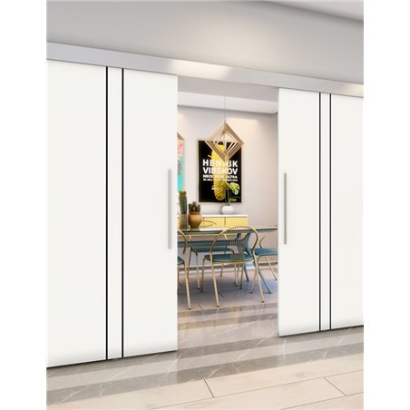 Holzschiebetür Eco-Line - Design-Linien  Model 3045