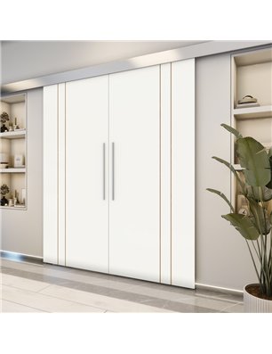 Holzschiebetür Eco-Line - Design-Linien  Model 3054-2