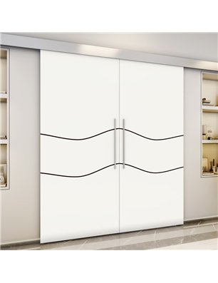 Holzschiebetür Eco-Line - Design-Linien  Model 3060-3