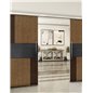 Holzschiebetür Slim-Line - Holz-Mix Model 3027 Holzschiebetür Slim-Line - Holz-Mix Model 3027