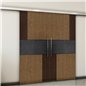 Holzschiebetür Slim-Line - Holz-Mix Model 3027 Holzschiebetür Slim-Line - Holz-Mix Model 3027