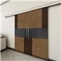 Holzschiebetür Slim-Line - Holz-Mix Model 3027 Holzschiebetür Slim-Line - Holz-Mix Model 3027