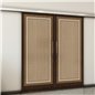 Holzschiebetür Slim-Line - Holz-Mix Model 3041 Holzschiebetür Slim-Line - Holz-Mix Model 3041