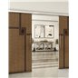 Holzschiebetür Slim-Line - Holz-Mix Model 3059 Holzschiebetür Slim-Line - Holz-Mix Model 3059
