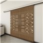 Holzschiebetür Slim-Line - Holz-Mix Model 3061 Holzschiebetür Slim-Line - Holz-Mix Model 3061