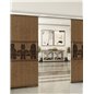 Holzschiebetür Slim-Line - Holz-Mix Model 3063 Holzschiebetür Slim-Line - Holz-Mix Model 3063