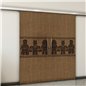 Holzschiebetür Slim-Line - Holz-Mix Model 3063 Holzschiebetür Slim-Line - Holz-Mix Model 3063