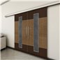 Holzschiebetür Slim-Line - Holz-Mix Model 3067 Holzschiebetür Slim-Line - Holz-Mix Model 3067