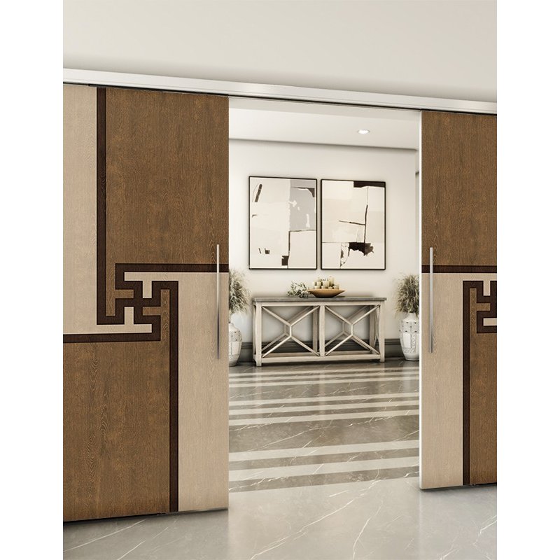 Holzschiebetür Slim-Line - Holz-Mix Model 3071 Holzschiebetür Slim-Line - Holz-Mix Model 3071