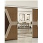 Holzschiebetür Slim-Line - Holz-Mix Model 3079 Holzschiebetür Slim-Line - Holz-Mix Model 3079