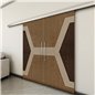 Holzschiebetür Slim-Line - Holz-Mix Model 3079 Holzschiebetür Slim-Line - Holz-Mix Model 3079