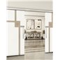 Holzschiebetür Slim-Line - Eiche und Weiss Model 3059 Holzschiebetür Slim-Line - Eiche und Weiss Model 3059