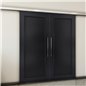 Holzschiebetür Slim-Line - Schwarz Model 3005 Holzschiebetür Slim-Line - Schwarz Model 3005